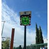 Radar pédagogique solaire économique avec smiley vert