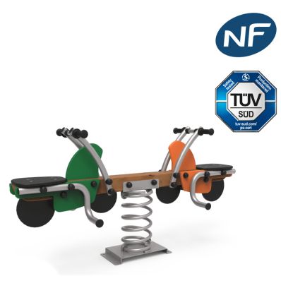 Jeux sur ressort 2 places Moto