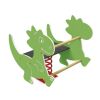 Jeux sur ressort 2 place Dinosaure vert