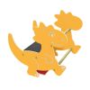 Jeux sur ressort 2 place Dinosaure Jaune
