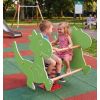 Mise en situation Jeux sur ressort 2 place Dinosaure vert