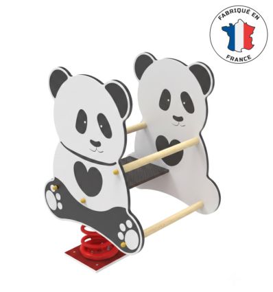 Jeu sur ressort 2 places panda