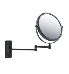 miroir grossissant mural salle de bain​ couleur noir