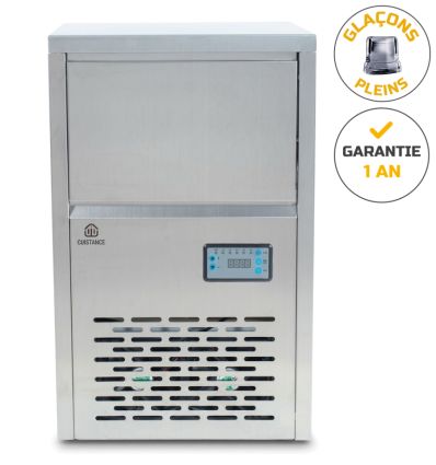 Machine à glaçon en inox 30 kg/jour
