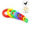 Bagues élastiques de 2 à 16 mm de diamètre
