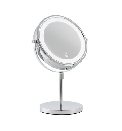 miroir grossissant sur pied​ avec LED