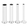 Tubes de remplissage de 4 diamètres différents pour poussoir à saucisse