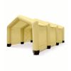 Tente jaune pour poste de secours
