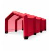 Tente gonflable rouge