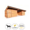 Boxes & Abri pour chevaux avec toit couleur Ardoise