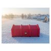 Tente rouge personnalisée 3 segments