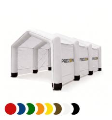 Tente de secours gonflable personnalisée 4,3 x 7,7 m