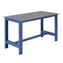 Photo : Établi pour soudure charge lourde Aucun - Bleu (RAL 5015) - 1000 mm