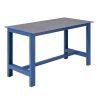 Établi de soudure charge lourde, piétement bleu RAL 5015