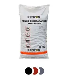 Résine de réparation de chaussée en copeaux 12 kg