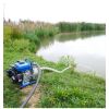 Motopompe pour eau claire en situation