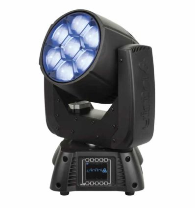 Lyre à led wash 7 x 40 W