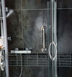 Barre de maintien PMR en inox