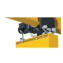 Photo : Poutre roulante manuelle suspendue Complet - 3 m - 250 kg