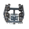 Version kit - paire de chariots pour poutre suspendue