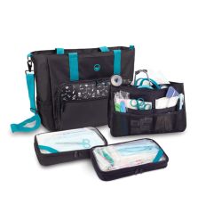 Sac a main pour visite medicale a domicile avec compartiments