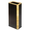 Poubelle bureau design - effet bois clair