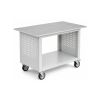Etabli roulant soudure - Plancher gris