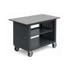 Etabli roulant soudure - 1 étagère anthracite