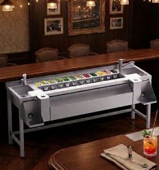Station cocktail sans étagère - 200 cm démonstration