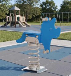 Mise en Situation dinosaure modèle 1 bleu