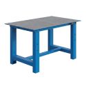 Photo : Établi soudure hauteur réglable électriquement Aucun - Bleu (RAL 5015) - 1000 mm