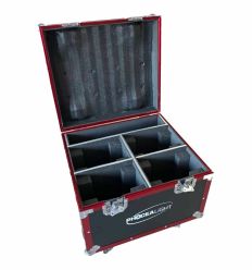 Flight case ouvert