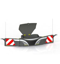 Bumper tracteur Premium pateer rangement intégré 142L