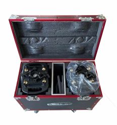 Flight case ouvert
