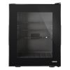 Mini bar hôtel 35 L intérieur noir avec porte vitrée