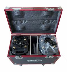Flight case ouvert