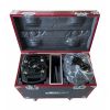 Flight case ouvert