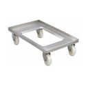 Photo : Plateau roulant inox Polyamide