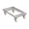 Plateau roulant inox