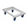 Plateau roulant inox