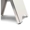 Stop trottoir miroir zoom pieds