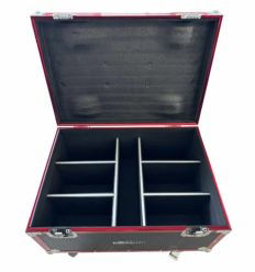 Flight case ouvert