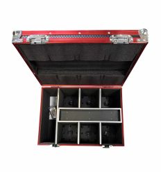 Flight case ouvert