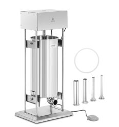 Poussoir à saucisse électrique 30 L avce tubes de remplissage et pédale