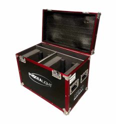 Flight case ouvert