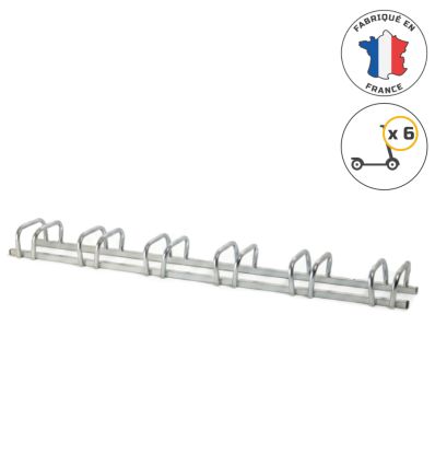 Rack pour trottinettes 6 places
