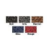 Tapis d'entrée professionnel avec bordure PVC fréquentation intense nuancier