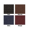 Tapis d'entrée professionnel avec bordure PVC fréquentation moyenne nuancier