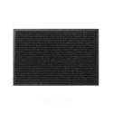 Photo : Tapis d'entrée professionnel avec bordure PVC Gris - 60 x 90 cm - Faible