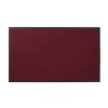 Tapis d'entrée professionnel avec bordure PVC fréquentation moyenne rouge